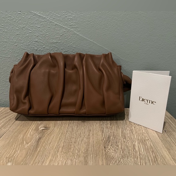 NWT Elleme Brown Vague Shoulder Bag, Limited Edition Color - Picture 8 of 10